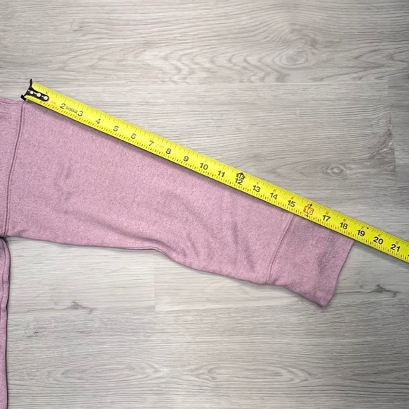 Old Navy Active Pink Heathered Cowl Neck Pullover Sweatshirt Womens Size L Top - Picture 10 of 12